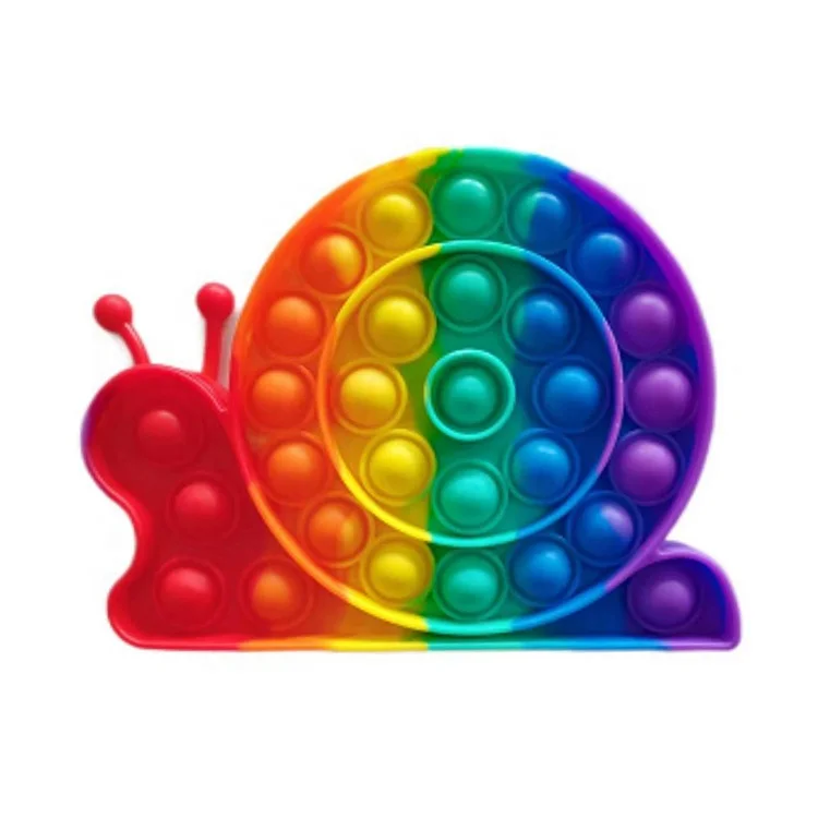 Educational Toy Pops Big For Silicone Relief Stress Jumbo Large Size Push Bubble Poping Fidget Toy