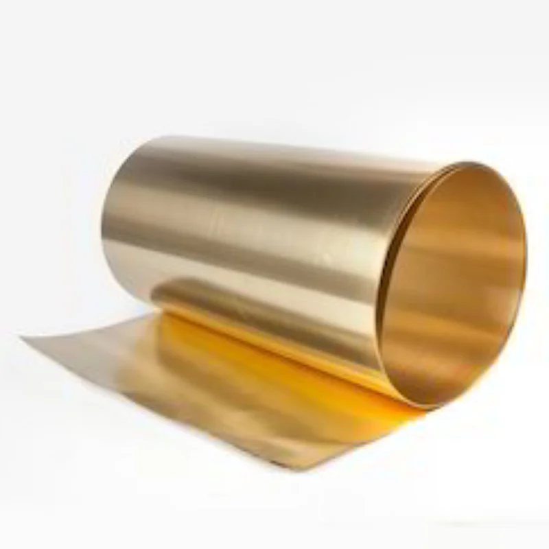 cold rolled 0.8mm brass strip coil 99% Copper-Znic alloy coil brass coil for Engine Parts