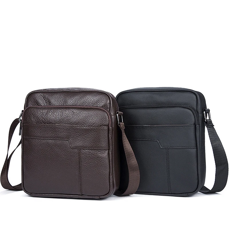 GLBF017 Business travel side bag leather shoulder bag for men