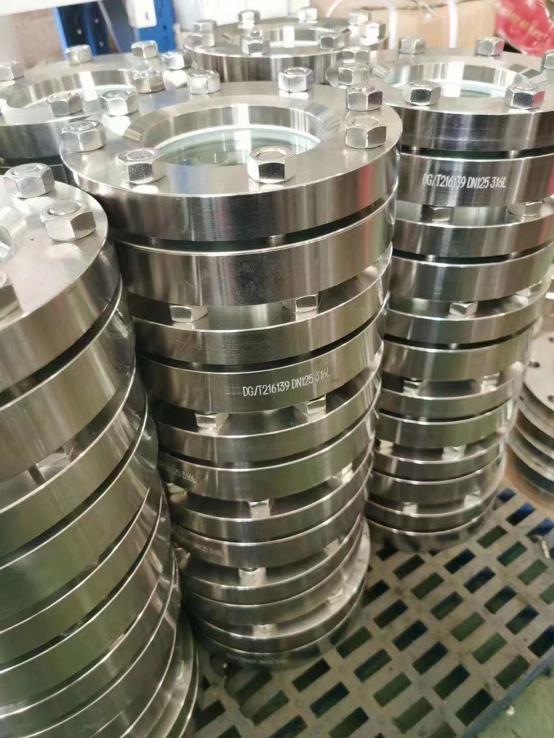 Stainless steel explosion-proof lamp scraper view mirror manhole pressure vessel reactor scraper lamp window hand hole