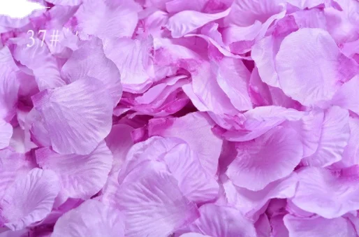 100 pills artificial rose petals flower silk rose petals for wedding decoration rose petal