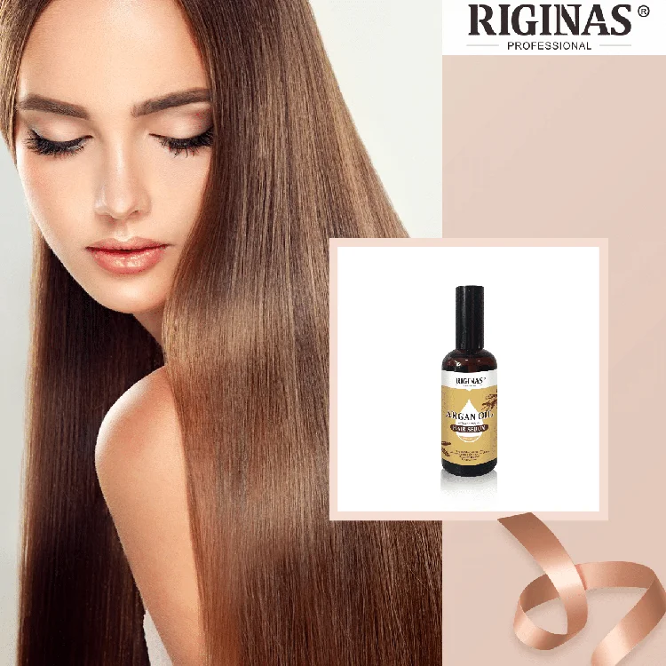 Factory Direct Supply Argan Oil Morocco Hair Serum Private Label Hair Serum For Damage Hair