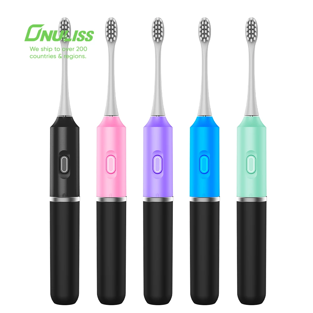 Waterproof Deep Clean Brush Soft Adult Replaceable Wireless Battery Powered Electric