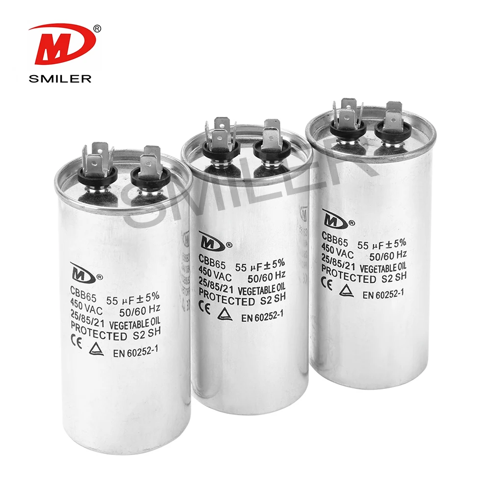 Air Conditioner Capacitor Run Capacitor Power Capacitor Cbb65