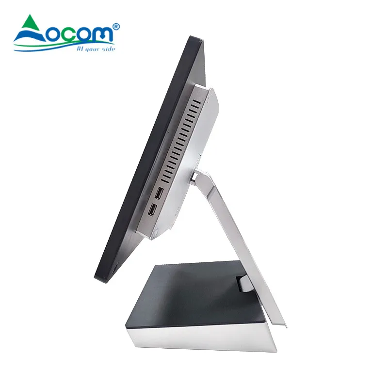 POS-1561 OCOM Ultra-thin Body 1920*1080 High Brightness IPS Screen J6412 Point Of Sale Cash Register POS Machine System