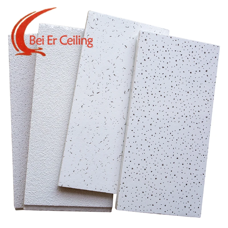 Beihua Factory Soundproof 600x600x14mm Mineral Fiber Ceiling Tiles