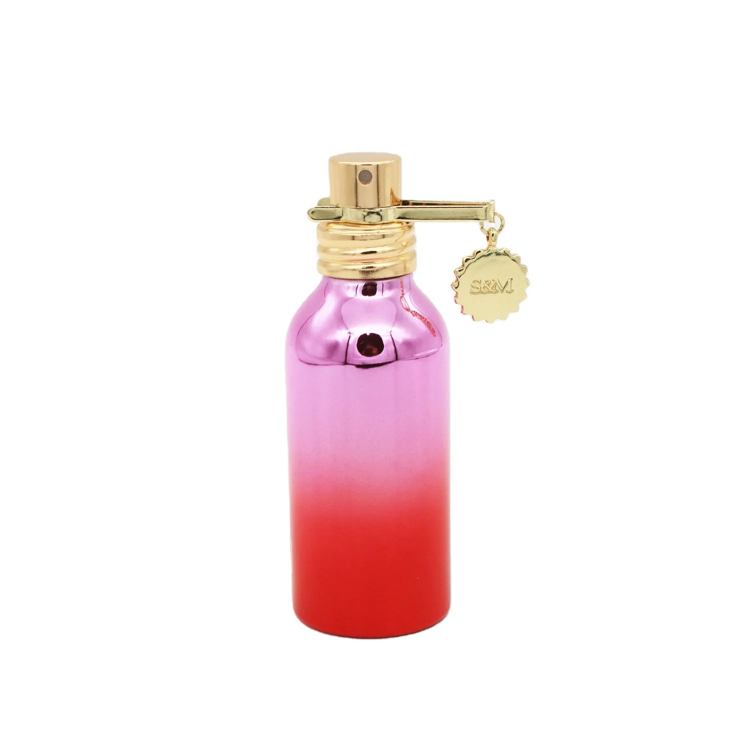 wholesale fancy luxury atomizer UV pump aluminum 30ml 50ml 120ml perfume spray bottle