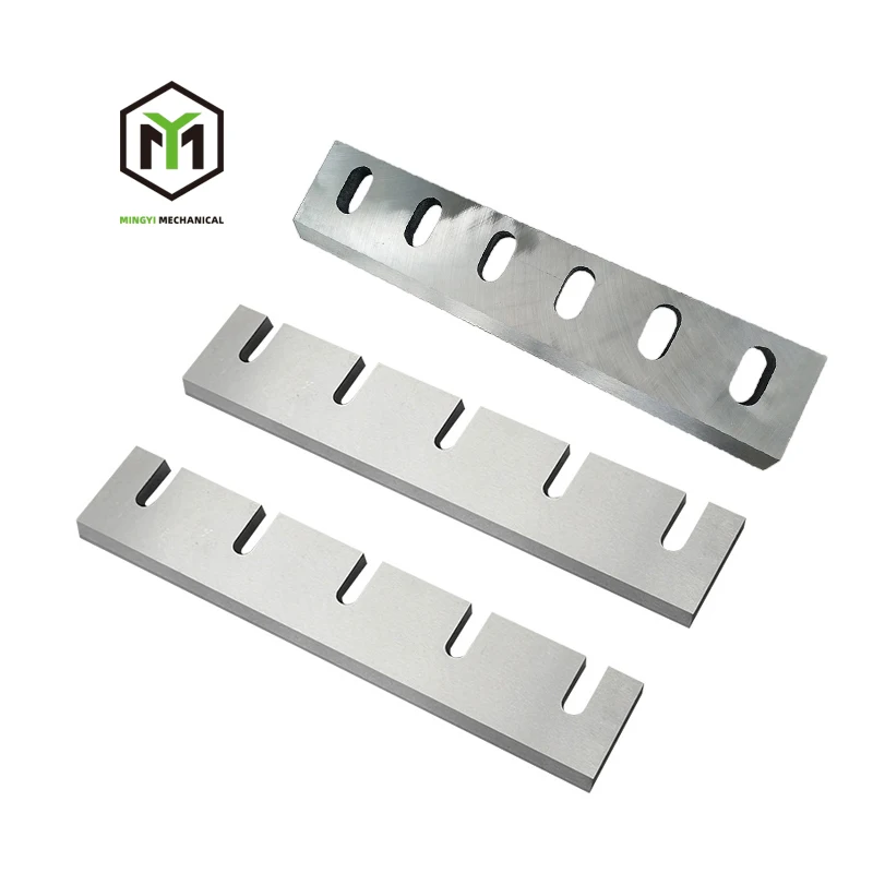 Manufacturer low price plastic nylon rubber shredder knife high hardness plastic crusher blades