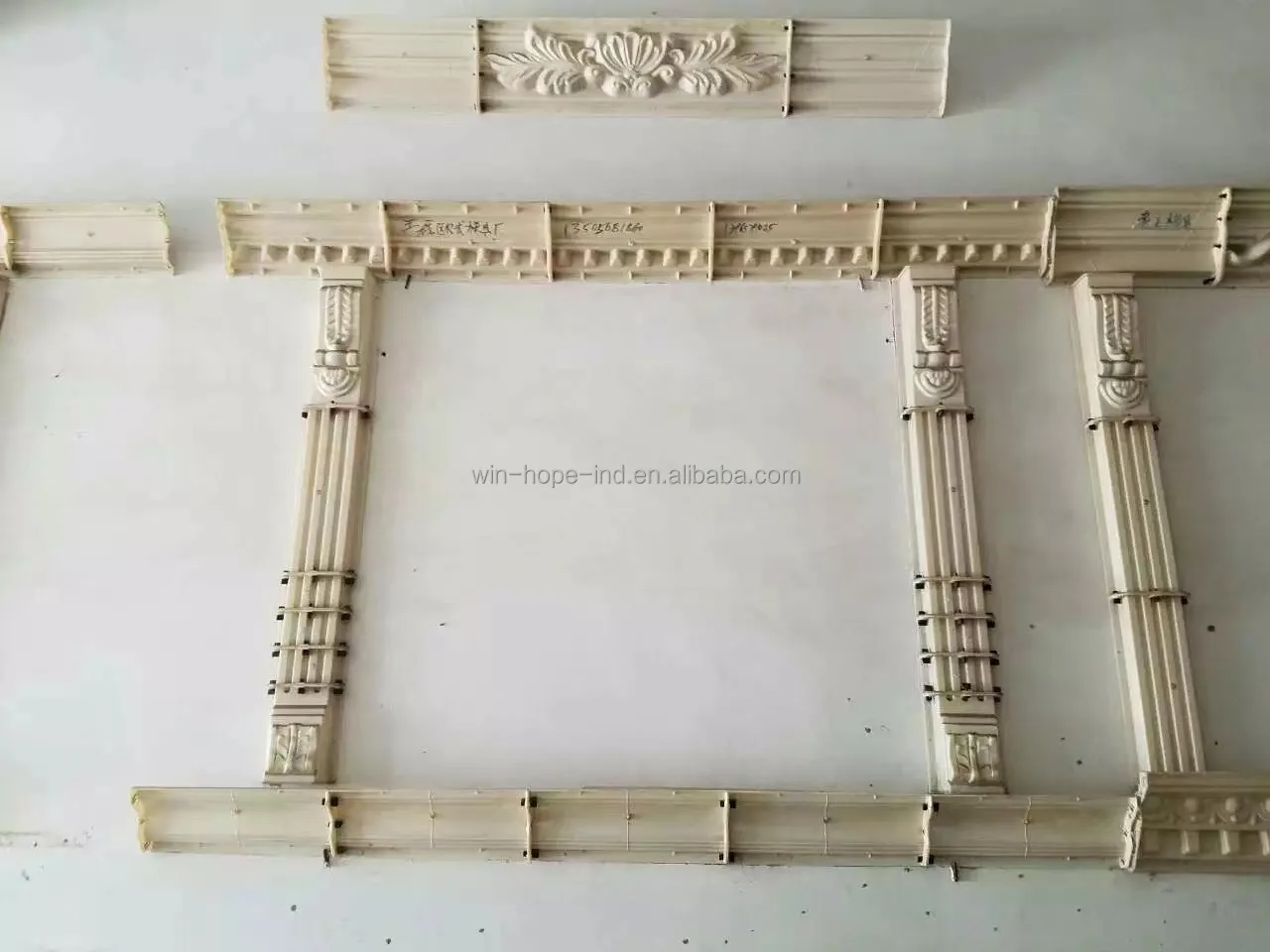 Diverse ABS Plastic Concrete Decorative Door Window Frame Molds