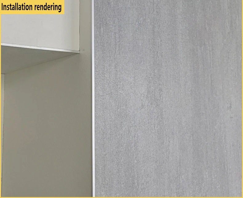 18mm fireproof aluminum transition wall edge profiles sharp outside corner closing strip for wood veneer wall panel