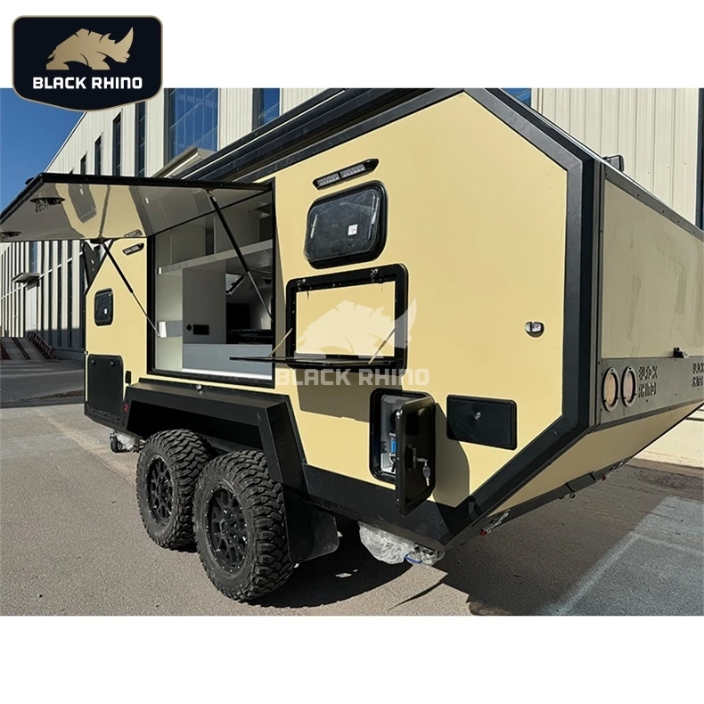 Camper Trailer  Camper Trailers 8M High Quality House Motor Travel Caravan Trailer  4X4