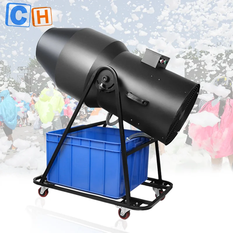 CH 3000w Jet Foam Cannon Machine Large Cannon Foam Machine For Inflatable Water Slide