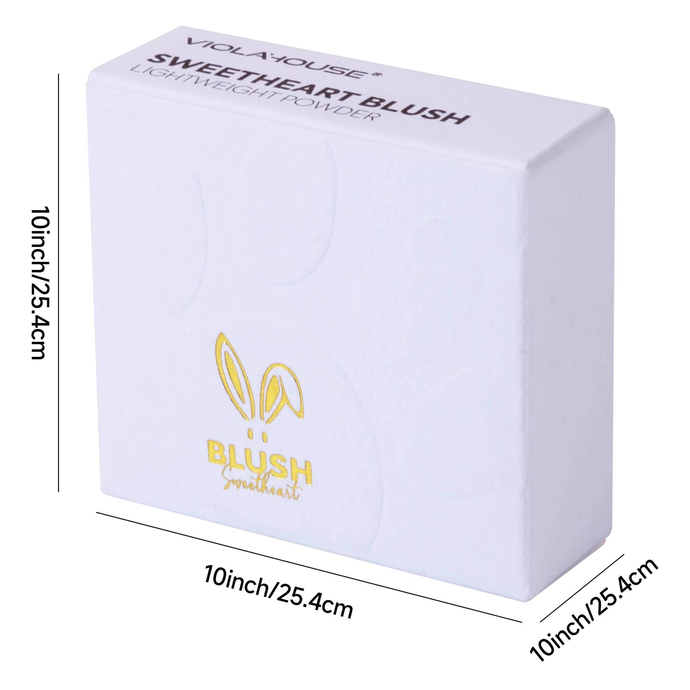 Make Up Blush Cheek Change 4 Color Private Label Custom Multi Color Natural-Looking Long-Lasting Cat Paw Blush Palette