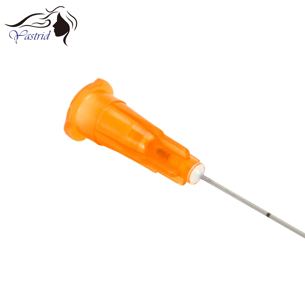 
Free Shipping Disposable micro cannula 27g 70mm blunt tip micro cannula needle for fillers 