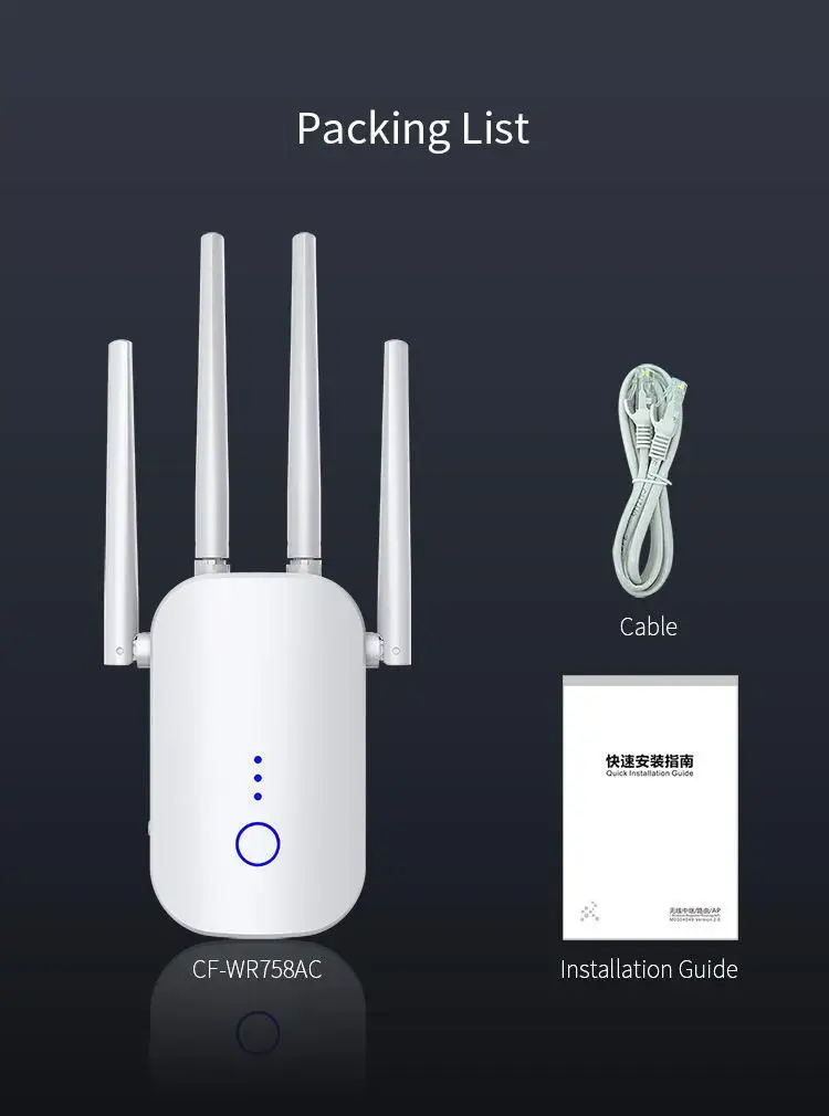 Dropshipping Xiaomi Mi Router 4A 2.4ghz 5ghz Wifi 1167mbps Wifi Repeater 128mb Ddr3 High Gain 4 Antennas Network Extender