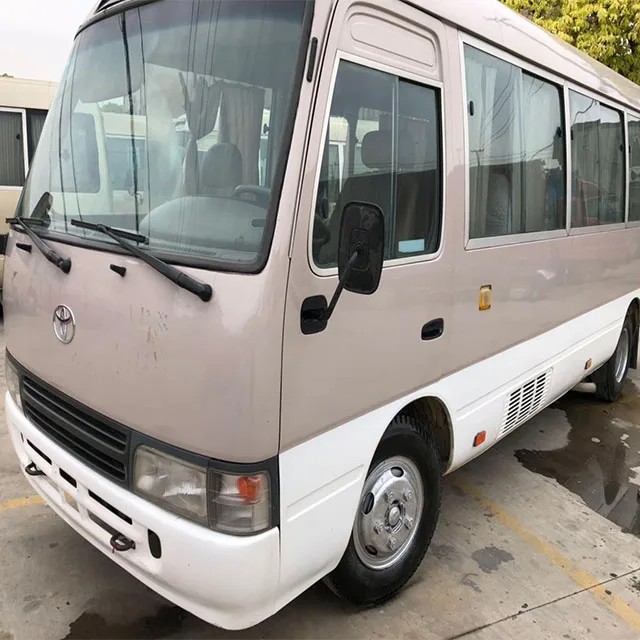
Hot sale Second Hand Coaster Bus 30 Passengers Ready to work Promition Price Grey For sale 