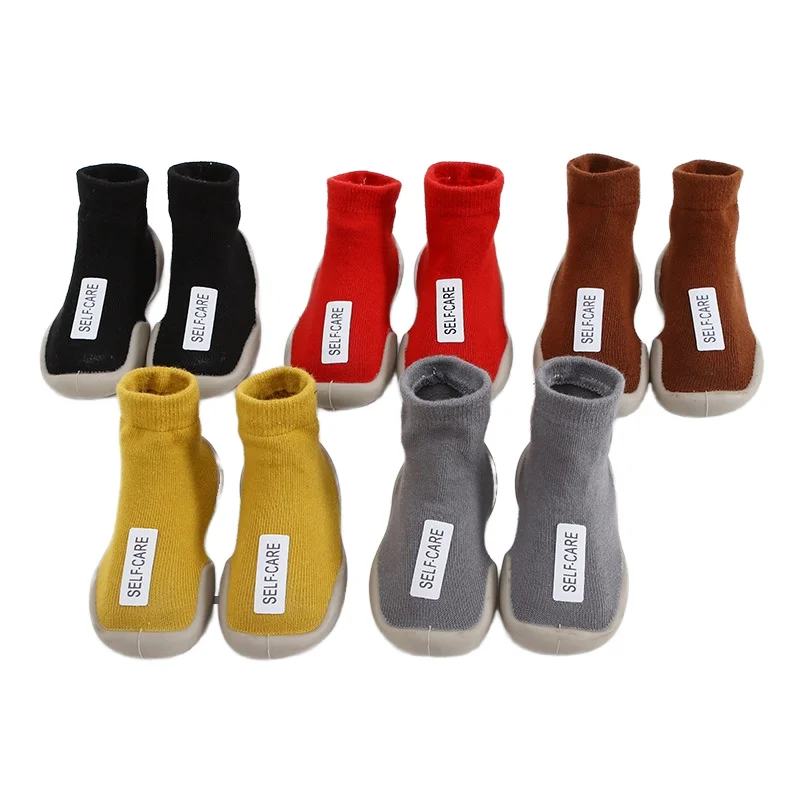 High Quality Cotton Ribbed Socks Men Women Fashionable Custom Embroidered Training Match Socks baby Shoe Solid Color