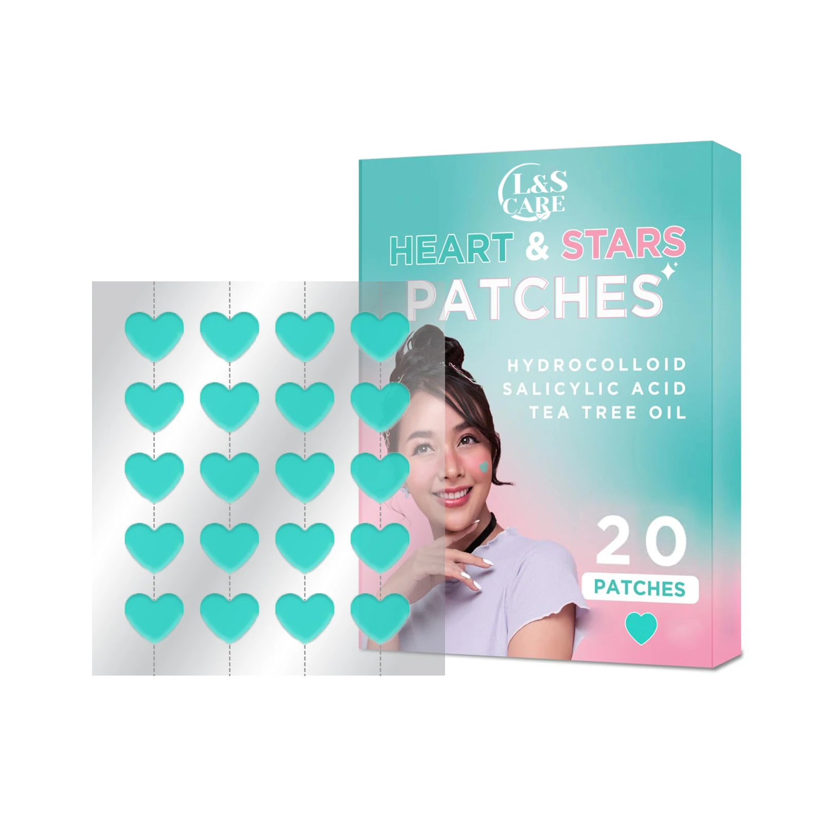 best selling 20 patches per sheet colored acne patch acne pimple patch 12mm diameter