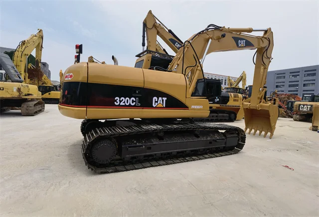Used heavy machine 320CL Japan original 320C 320DL 320D 320CL crawler excavator on sale in Shanghai