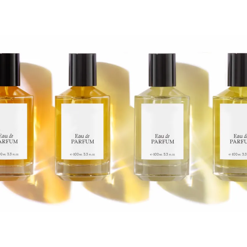 
Wholesale Luxury 15mm Crimping Neck Glass Perfume Bottle 100ml 