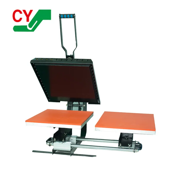 Auto Open Magnetic Double Stations Sublimation Machine  Heat Transfer Press Printing Machine 40*60