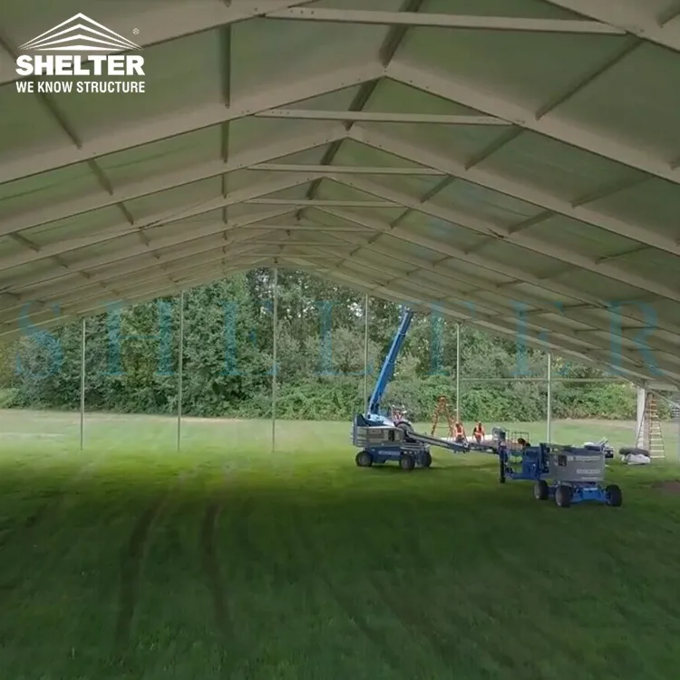 Build Your Own Airplane Hangar Tent Structure for your Private Helicopter