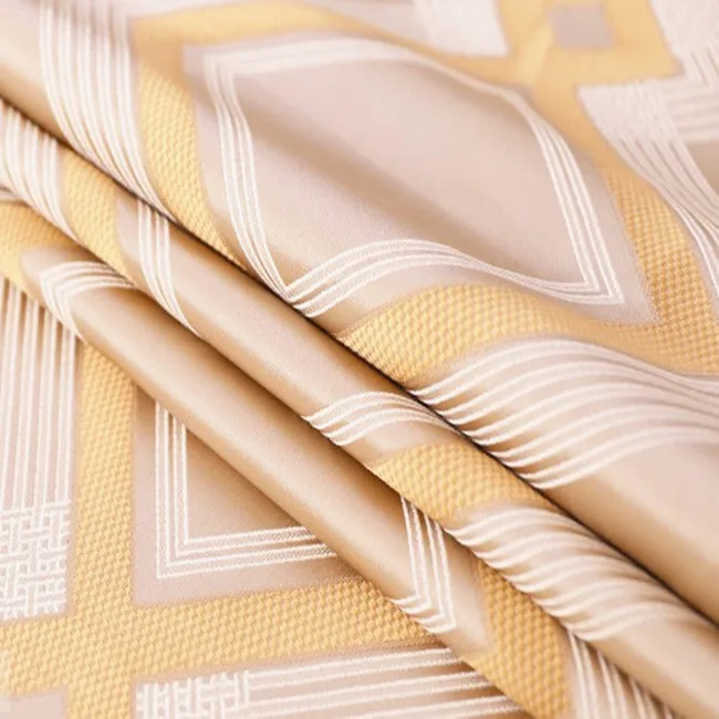 Washable Brocade Polyester Jacquard Fabric for Cushion Home Textile with Promotion