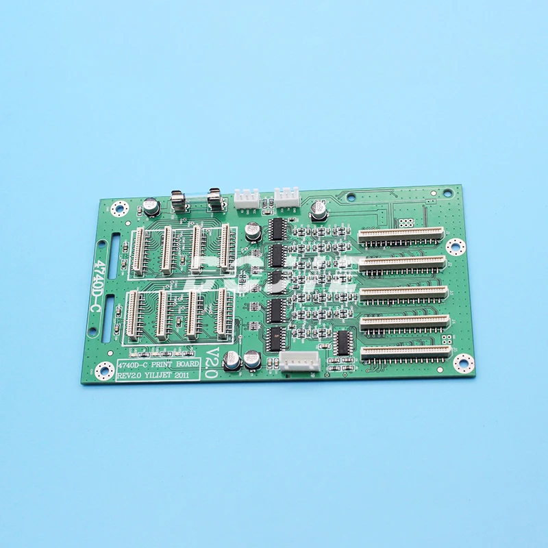 Хорошее качество KNFUN 4740D dx7 двойная головка DX7 2H печатная плата V2.0 для ксенонового принтера