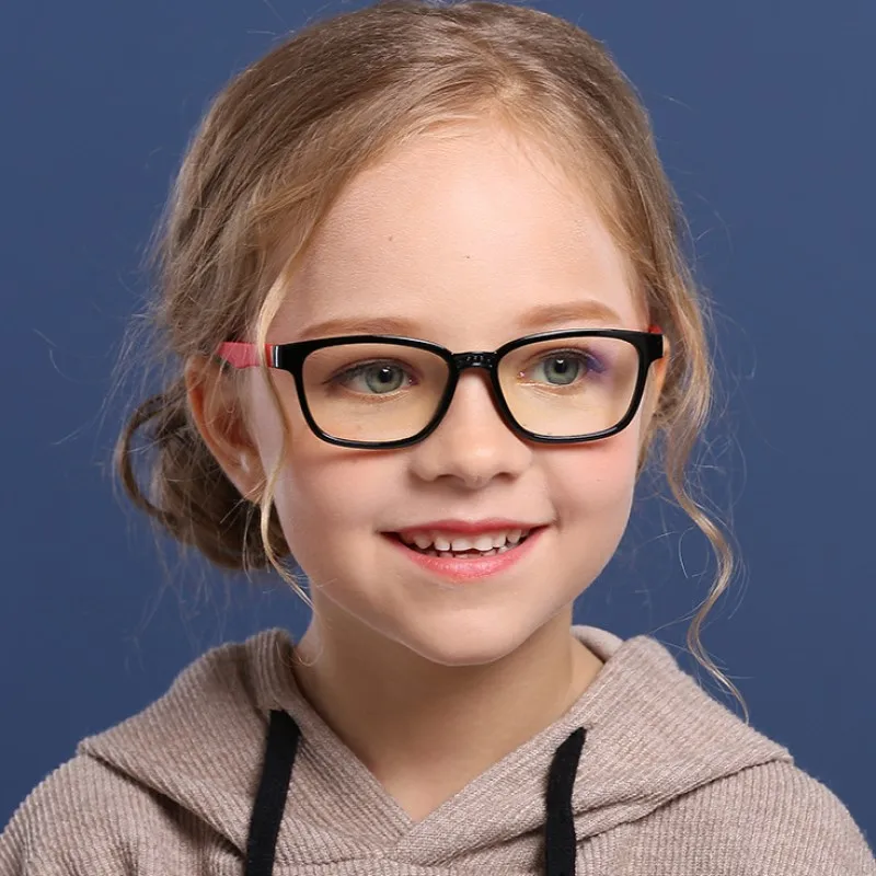 Vogue of new fund of 2022 children against the blue soft frame glasses lens silicone gender equality goggles