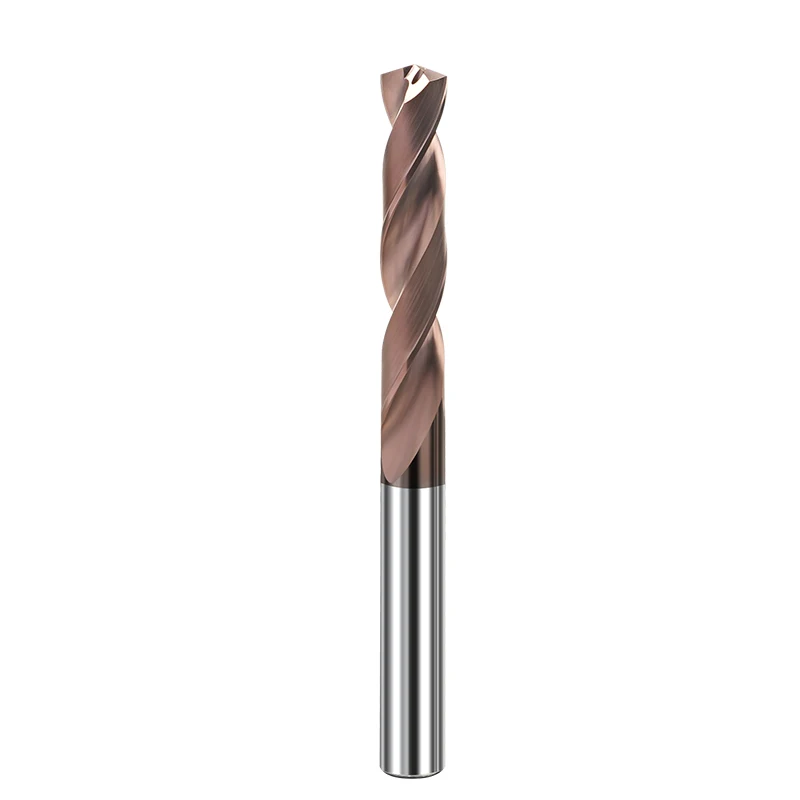 Factory Wholesale 5D Internal Cooling Carbide Twist Drill Bits, CNC Drill Bits for Carbon Steel Cast Iron