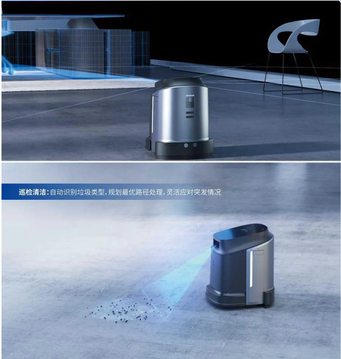 high quality automatic ventilation duct cleaning robot for commercial car robot cleaning mopping robot for hotel shopping mall
