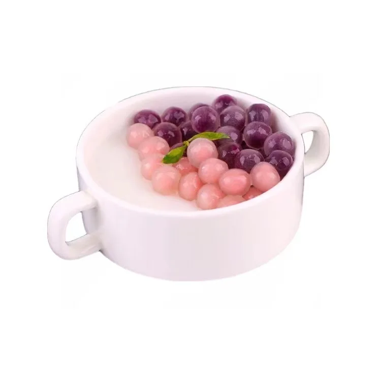 High Quality Purple Sweet Potato Tapioca Pearl Popping Boba Balls Manufacturer From Hainan Tropical Fruits Company
