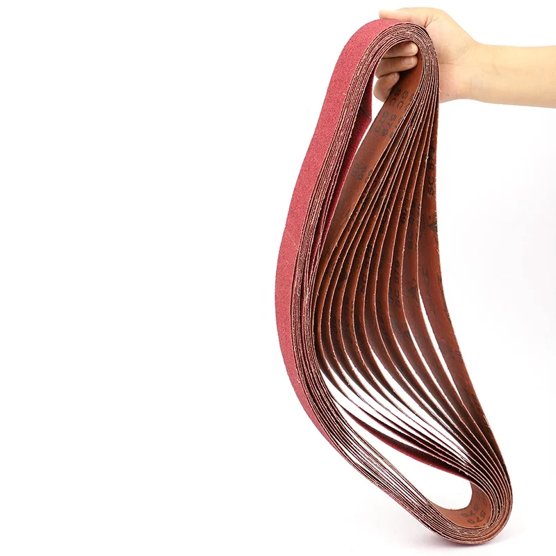 Абразивные инструменты, водонепроницаемый шлифовальный ремень из оксида алюминия gxk51