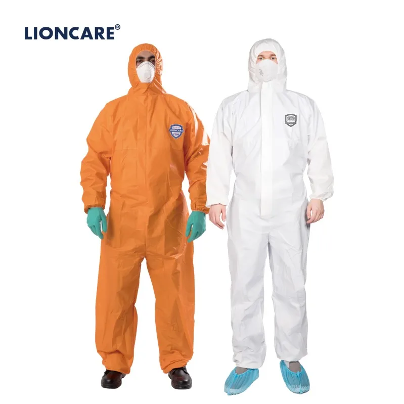 Disposable Protective Coveralls White PPE for Painting Spray