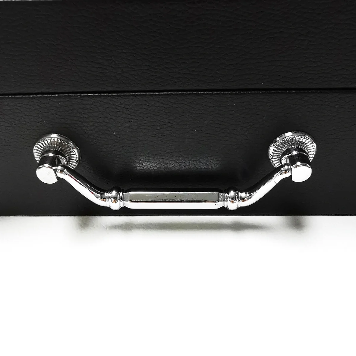 New Fashion Organizer Black Gift Box Jewelry Leatherette Packaging Boxes From China