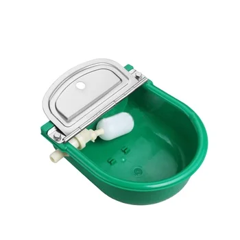 Автоматическая пластиковая чаша для питья крупного рогатого скота с плоской крышкой из нержавеющей стали 5