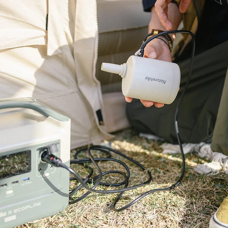 Naturehike outdoor camping High-Power 5000mAh lithium battery car charger version electric air pump