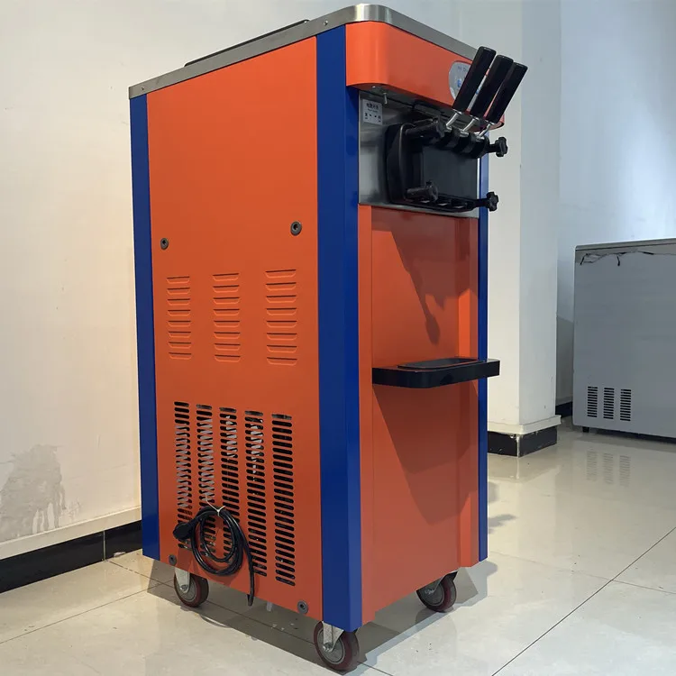 Коммерческий производитель, 2 + 1 машина для смешанного мороженого, машина для приготовления мягкого мороженого, для продажи