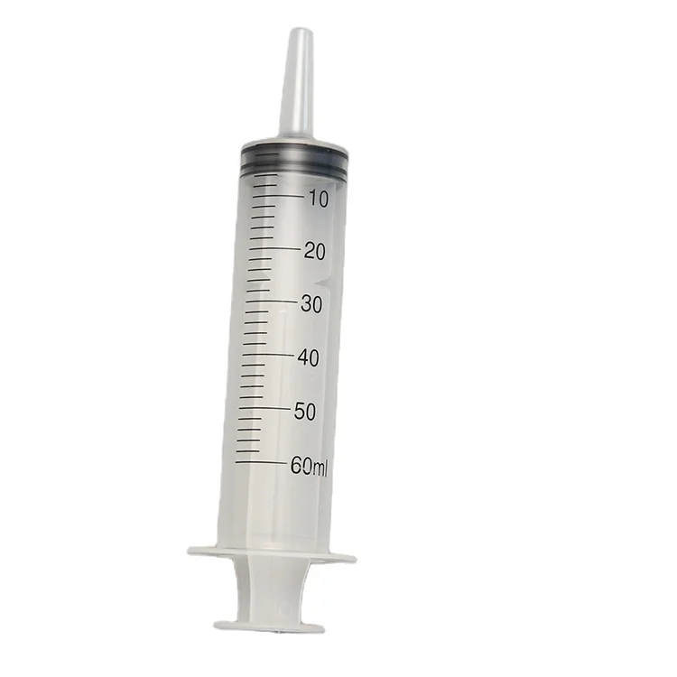 Plastic irrigation syringe for feeding made in China