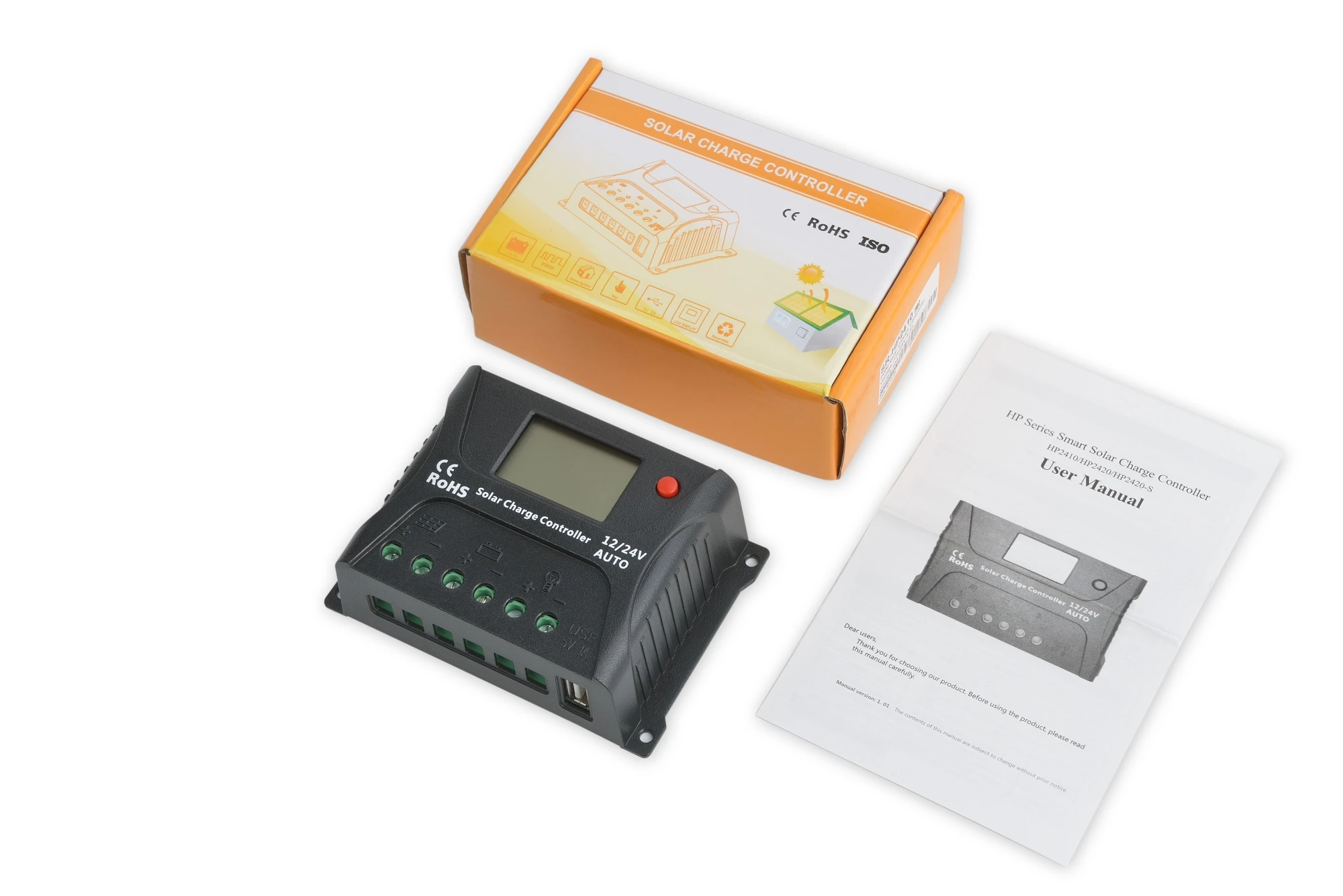 12 24V 40A  solar battery charge controller 12v   Competitive Pricing