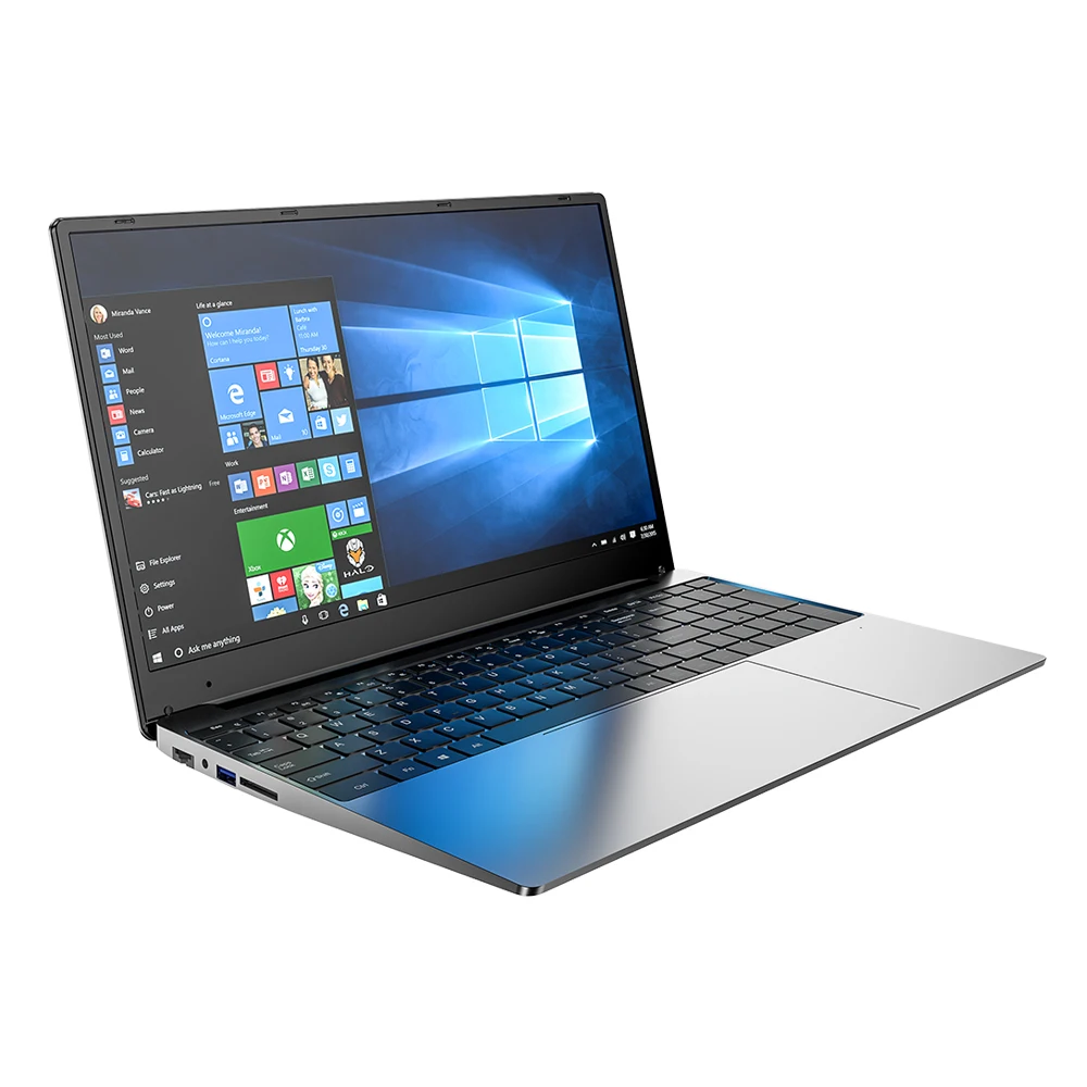 high specification 15.6 inch laptop computer Core N5100 8GB 256GB SSD cpu netbook pc oem custom wholesales
