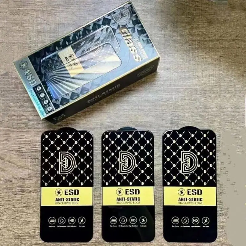 Suitable for iphoe 14 mobile phone 4Core dustproof electrostatic ESD glass protector A72 full screen A52S5G tempered film