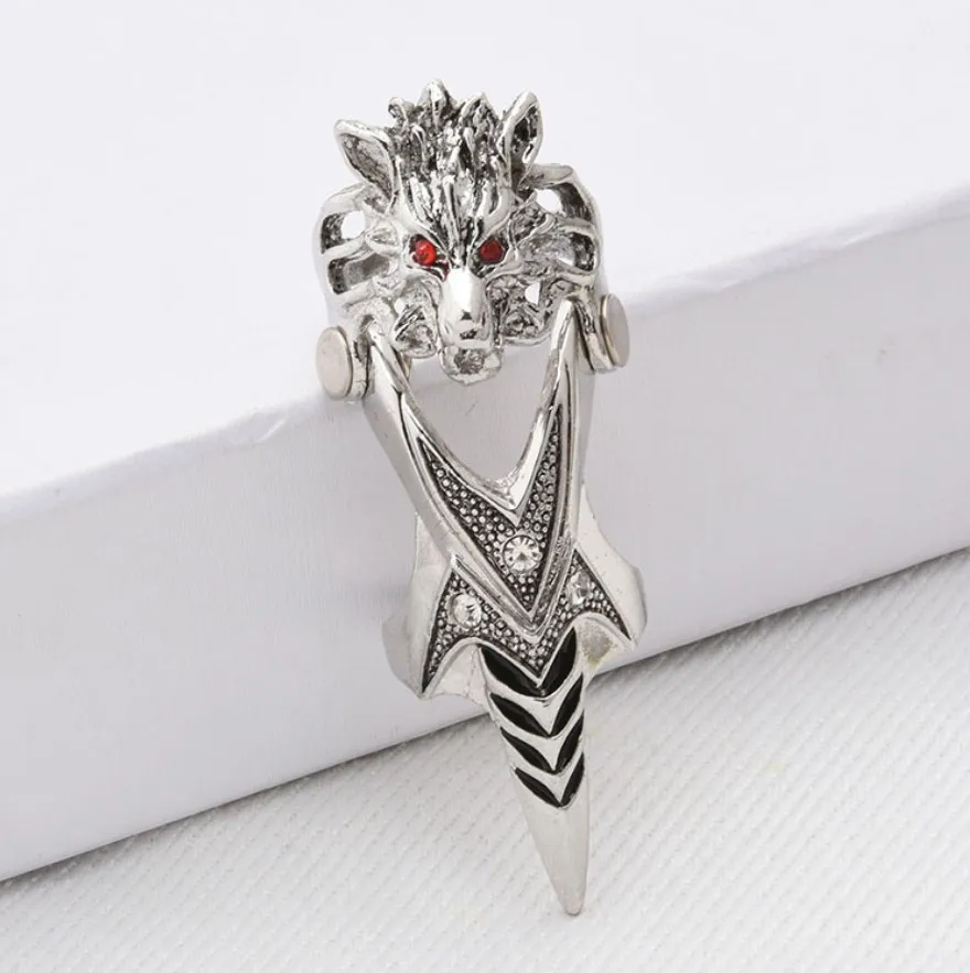 fashion copper alloy finger ring armor for women