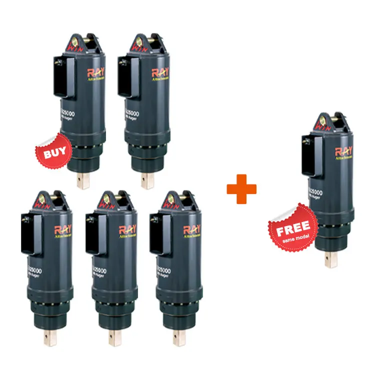 Tungsten Auger Teeth & Pilot Bit for Truck Mounted Earth Auger, Ideal for Soil Drilling and Rock Auger