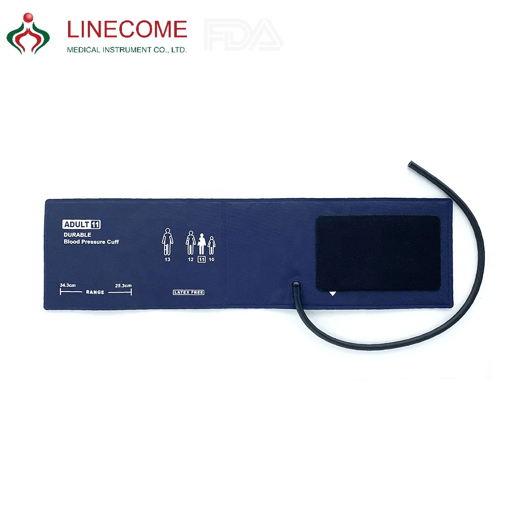 Adult Cuff for Blood Pressure Sphygmomanometer Adult 25-34cm Single Tube LCEL1-LY701105