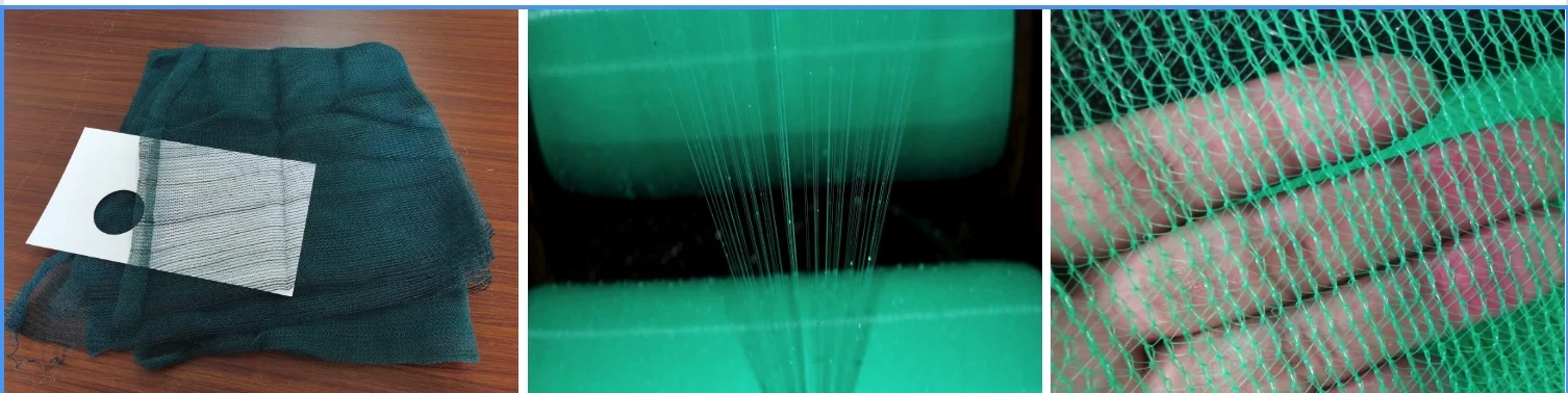 Shade net sun recycled heavy duty mesh net recycled un shade net uv resistant anti uv