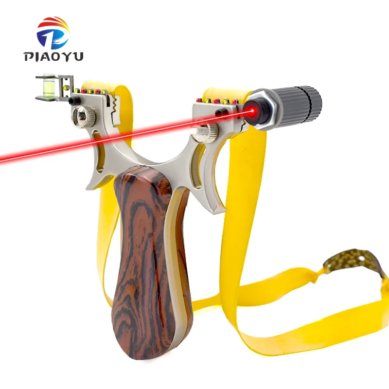 PIAOYU Powerful Slingshot Hunting High Quality Steel Alloy Slingshot Outdoor High Precision Shooting Products