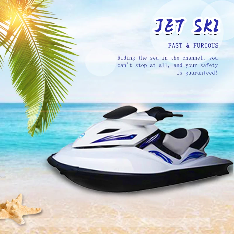 Fast Speed 3 Seats Water Sports Entertainment 1300cc Jetski 4-stroke 63kw 3.2m Racing Motorboat Jet Ski