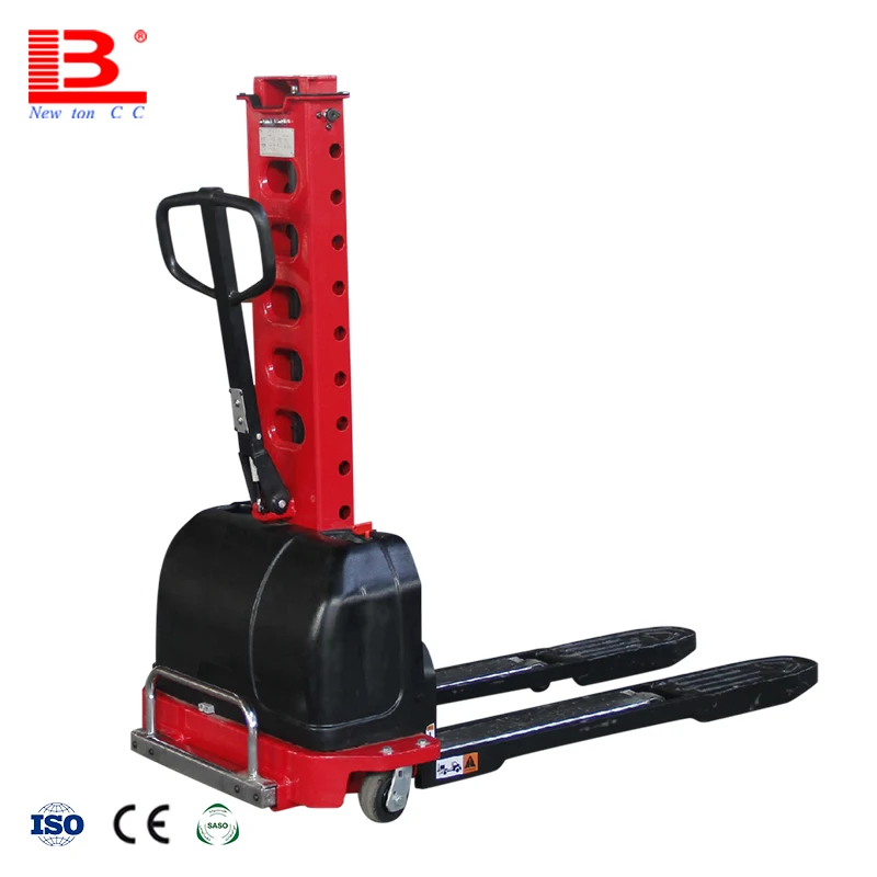 500 кг, 1000 кг, подъемный 1300 мм, 1600 мм самоскалолазающийся штабелер портативный вилочный погрузчик авто-посадочный штабелер самонагружающийся штабелер