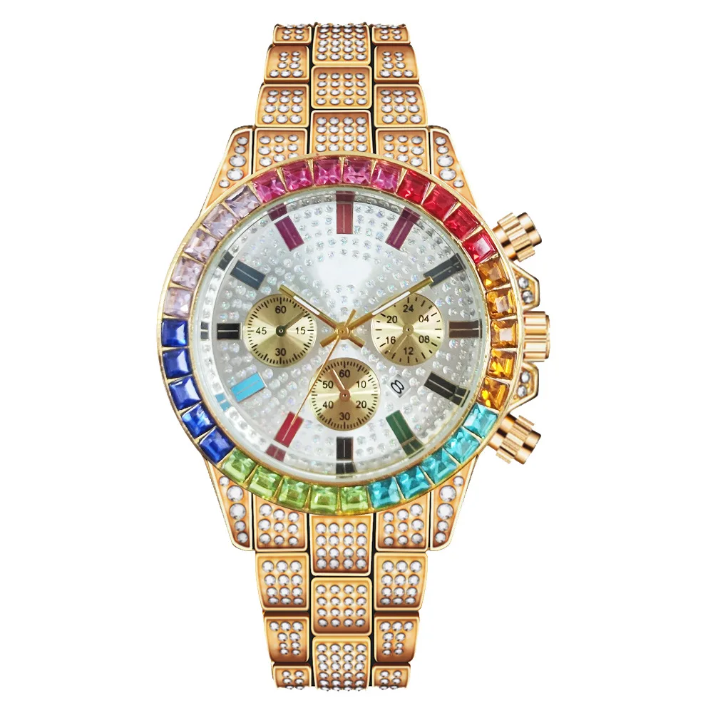 moissanite watch diamond luxury diamond digital earn money by watching video  ads watch jewelry